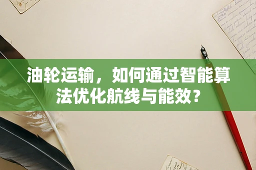 油轮运输，如何通过智能算法优化航线与能效？