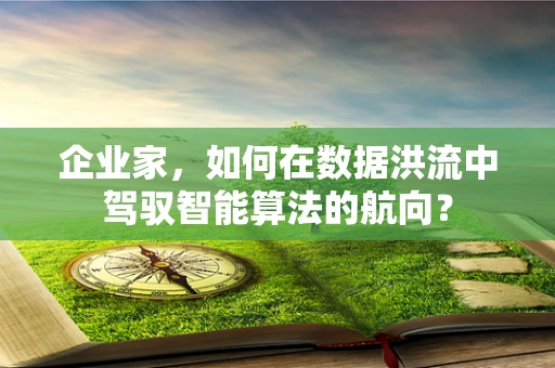企业家，如何在数据洪流中驾驭智能算法的航向？