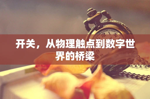 开关，从物理触点到数字世界的桥梁